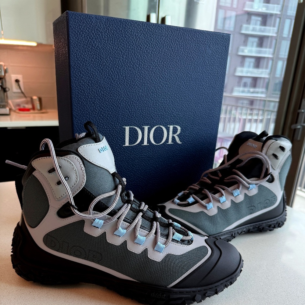 Dior Lace-Up Hiking Boots - BRAND NEW